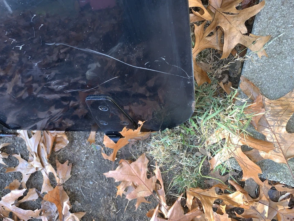 Jeep Wrangler CJ7 1976-1995 medias puertas negro sin óxido completo con interior gris Foto 3 de 4