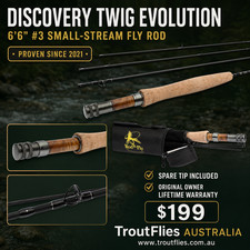 Discovery Twig Evolution 6'6" #3 Small-Stream Fly Rod  Spare Tip