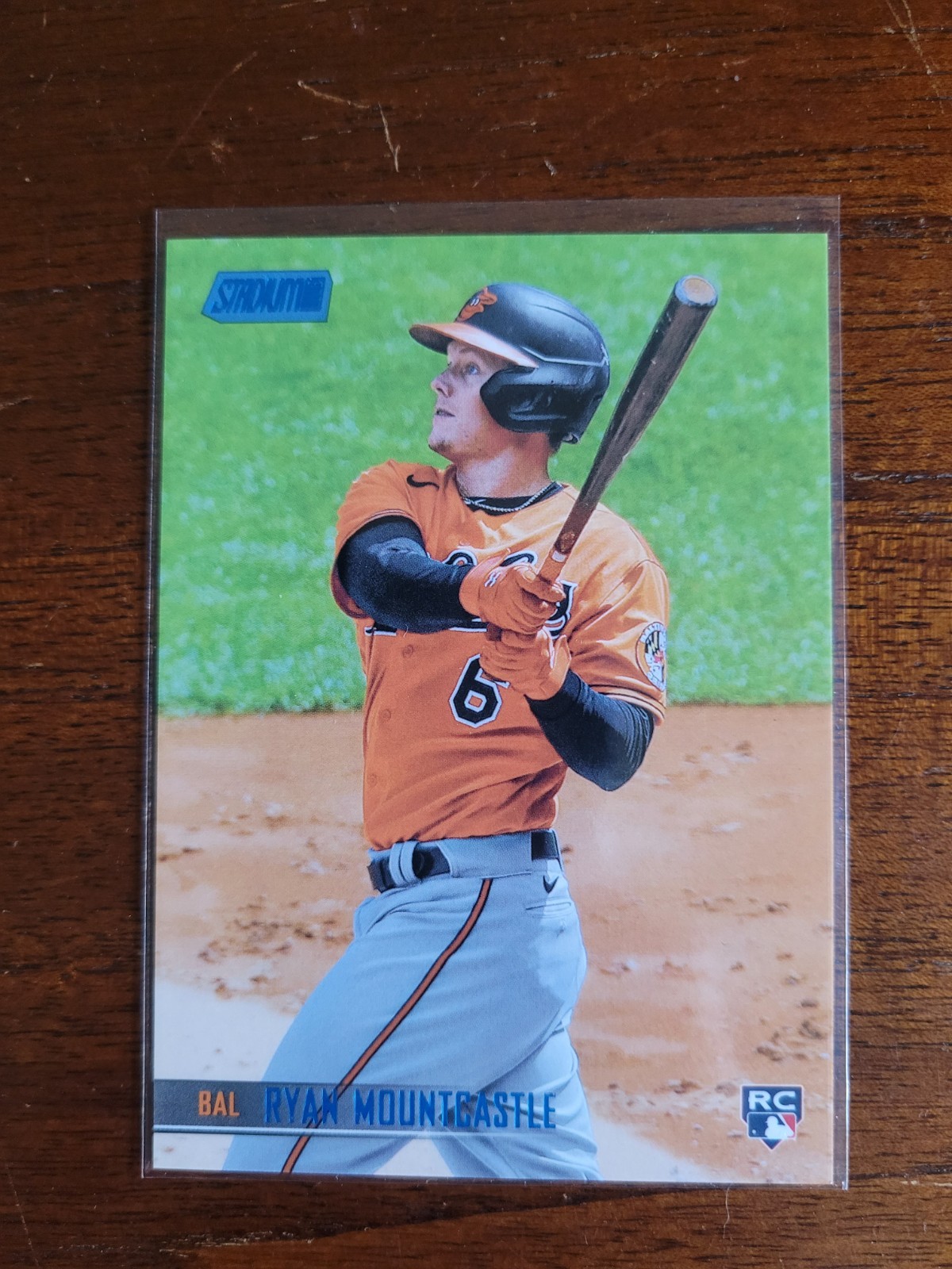 2021 Topps Stadium Club - Ryan Mountcastle #30 Blue Foil /50 (RC)