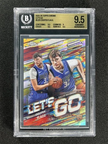 2025 Topps Chrome Cooper Flagg Base (RAW)