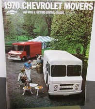 1970 Chevrolet Step Van Forward Control Chassis Truck Brochure Original