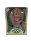 Vintage Cabbage Patch Kids One Dimple Blond Baily Leanna Boxed Collectable Doll