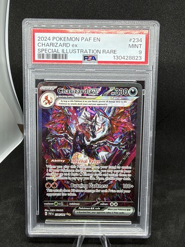 2024 Pokemon Charizard ex 234/091 Paldean Fates SIR PSA 9 Mint English