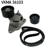 SKF Keilrippenriemensatz Vkma 36103 Passend FüR Nissan Opel Renault