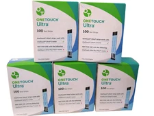 One Touch Ultra 100 Ct Diabetic Test Strips Exp 12/2026✅SHIPPED IN A BOX✅
