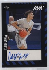 2023-24 Leaf Ink Blue Colby Jones #BA-CJ1 Auto 02l5