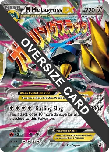 M Metagross Ex XY35 Jumbo Cards