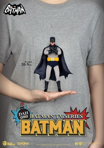 Beast Kingdom DAH-080 Modellino Batman serie TV Batman nuovo in mano - Foto 8 di 9