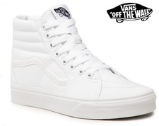 SCARPE VANS DK8-HI TRUE WHITE UOMO DONNA UNISEX ORIGINALI  COD. VN000D5IW00 OLD