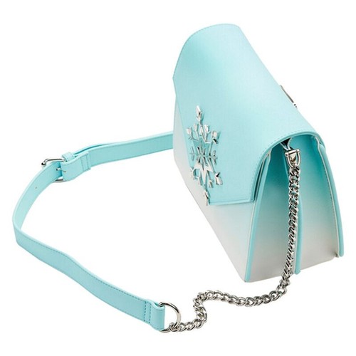 Bolso Bandolera Loungefly Disney Frozen Elsa Invierno Copo de Nieve Brillo Exclusivo - Imagen 3 de 6