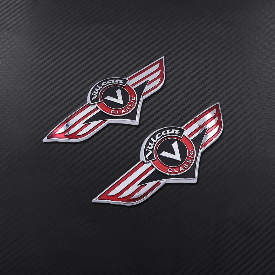 Calcomanías adhesivas emblema insignia tanque de combustible de gasolina para Kawasaki Vulcan VN Classic VN400 Foto 4 de 4