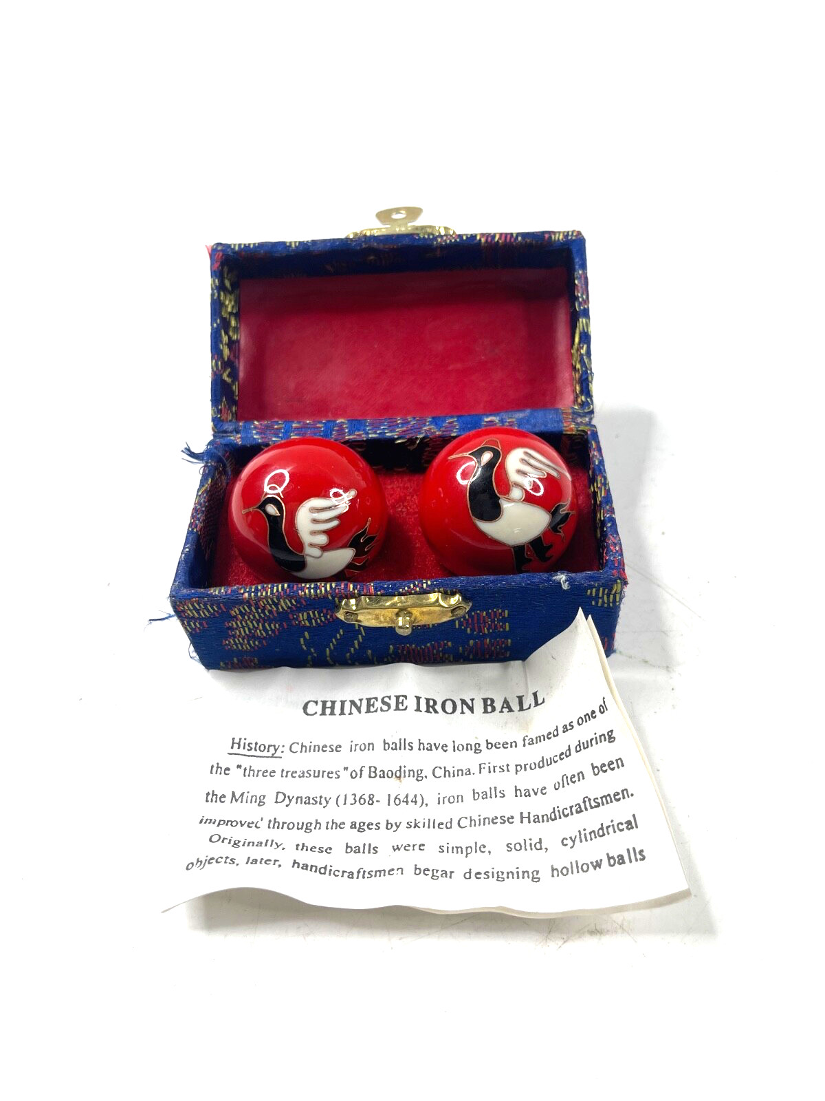 Chinesischer Qi Gong Kugeln Klangkugeln Stresskugeln