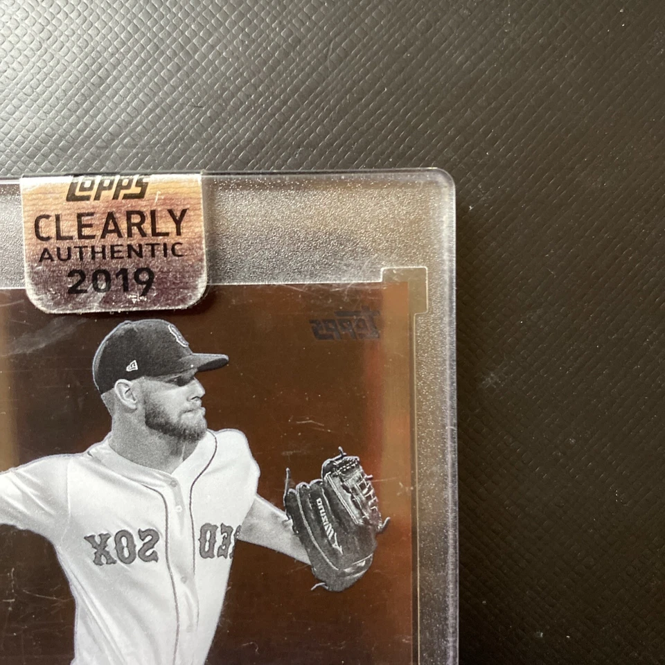 2019 Topps Clearly Authentic Autographs - #CAA-CS Chris Sale (AU) - Image 3 of 4