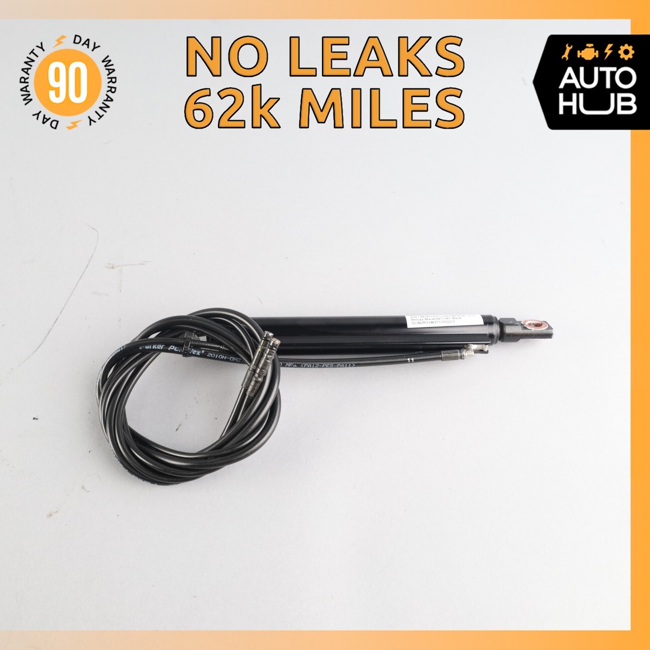 07-18 Bentley Continental GTC Left Side Main Hydraulic Lift Cylinder OEM 62k