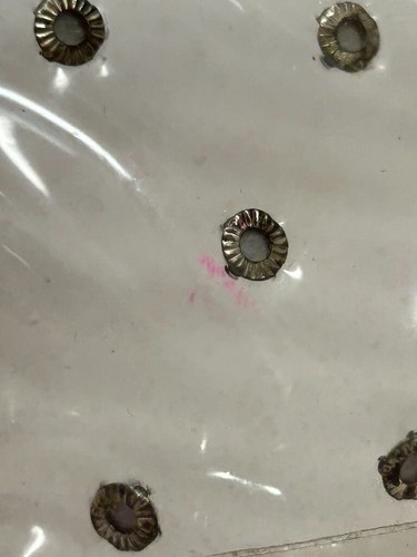 Borsa da sera pochette chiusura bacio strass plastica trasparente vintage anni 50/60 - Foto 7 di 7