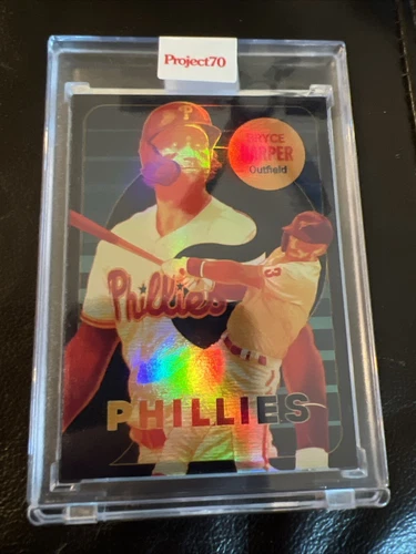 2021 Topps Project 70 Bryce Harper Matt Taylor foil /70