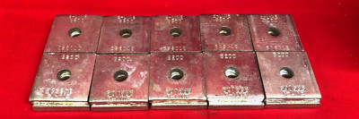 COOPER B-LINE SQUARE WASHERS B200 3/8'' ID 1-5/8'' X 1-5/8'' X 1/4'' *LOT OF 20*