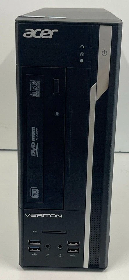 PC DESK SFF ACER VERITON X4640G INTEL 3.3GHZ RAM 4GB HD 500GB WIN 7 PRO - Immagine 3 di 3