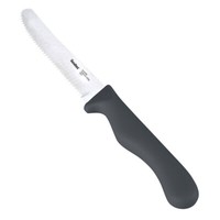 Metaltex 248132029 Chromotherapy Basic Brotzeitmesser 21,5 Cm - Grau