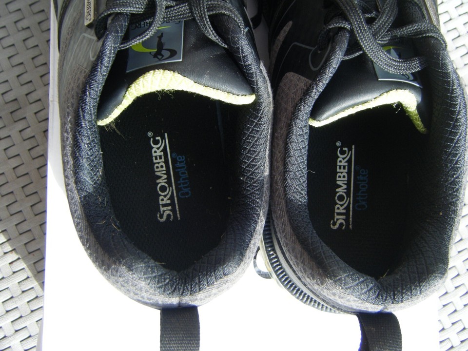 Stromberg Tour Classic Waterproof Spiked Golf Shoes Black Size uk 10
