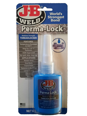 JB Weld Perma-Lock Schraubensicherung mittelfest blau 24236 - 36 ML