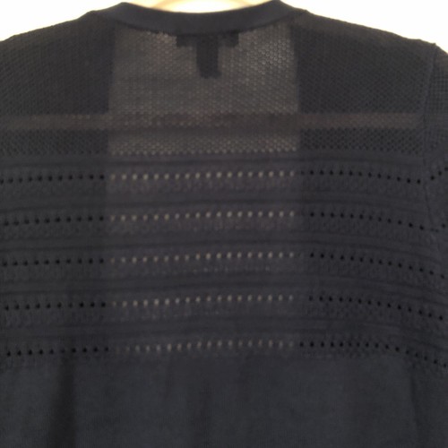 Maglione cardigan da donna Tribal blu scuro acrilico taglia M - Foto 9 di 9
