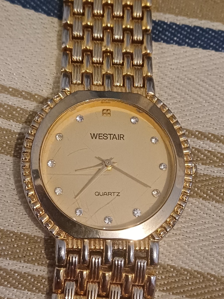 Westair 18k Gold Plated Westair Japan Quartz Gold Price Jam Westar