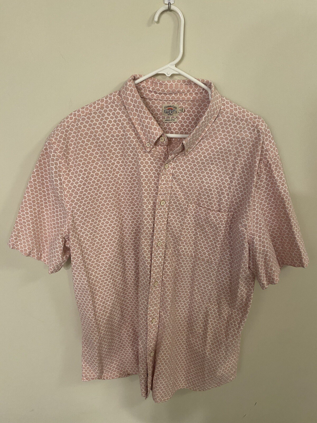 Faherty Button Down Stretch Playa Shirt Mens XXL … - image 1