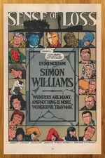 1992 Marvel Comics Wonder Man Vintage Print Ad/Poster Avengers Promo Pop Art 90s