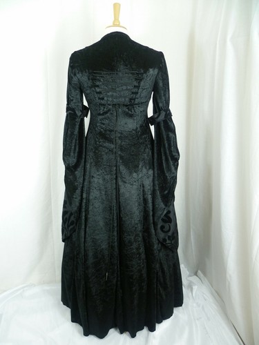 Gothic Wedding Dress, Medieval Gown Custom Made to size - Picture 6 of 6