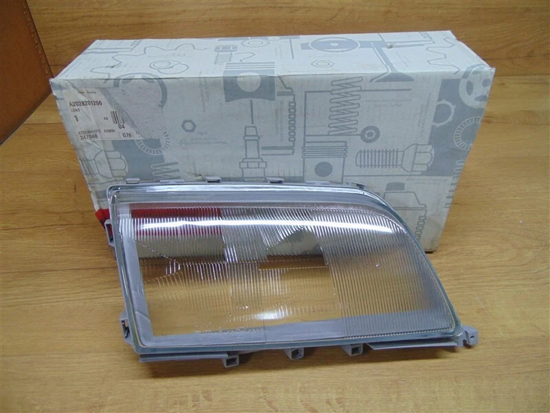 Brand New Right Headlamp Lens Genuine Mercedes W202 - A2028201266 