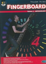 Massimo Varini - FINGERBOARD Vol. 4 - ARPEGGIOLOGY - Libro + DVD - Nuovo!