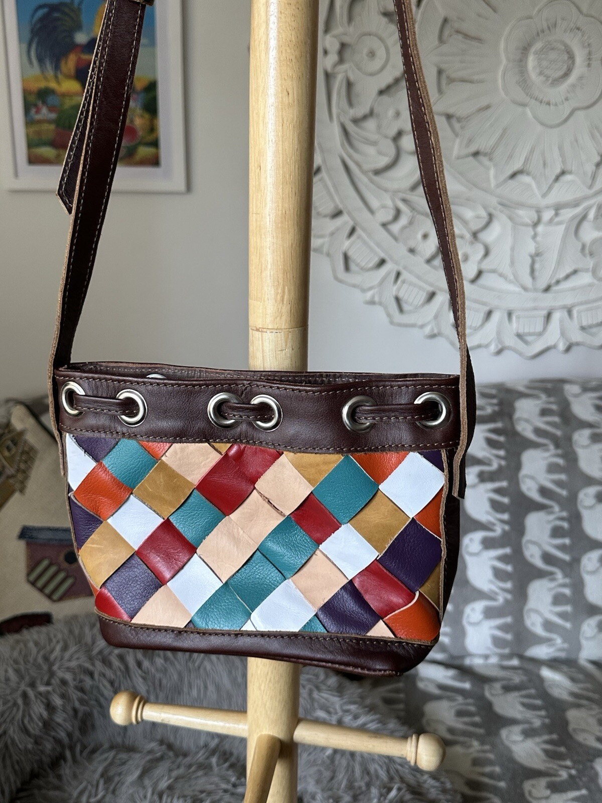 Maria's Mini Patchwork Tote- Excellent Condition-… - image 1