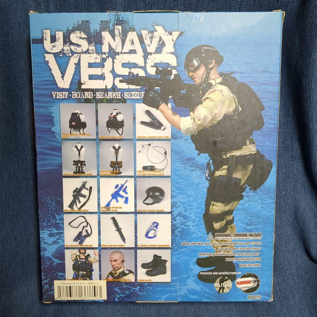 1/6 12インチサイズプレイハウス US.ネイビー VBSSチーム PH-VBSS] PLAYHOUSE US Navy VBSS Team Boxed Figure - EKIA Hobbies