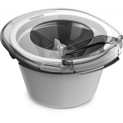Kenwood KAX71.000WH - Eisbereiter - 1 Liter Eis Menge-spülmaschinengeeignet-weiß