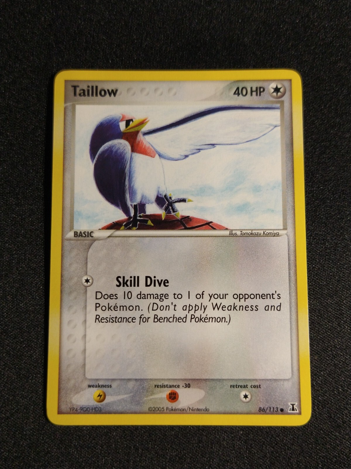Pokemon Taillow 86/113 Common EX Delta Species NM