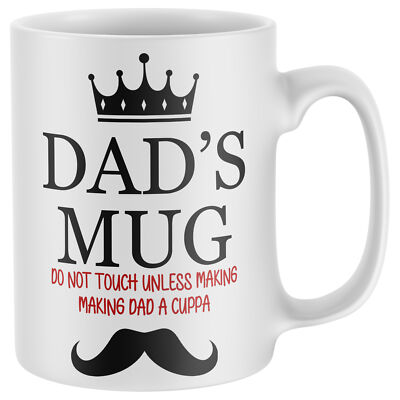 Do not Touch Papa Tasse Geschenk lustig Kaffeetasse Vatertag Geburtstag Tasse Neuheit Geschenk
