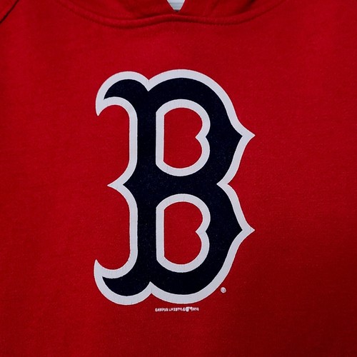 GENUINE MERCHANDISE BY CAMPUS LIFESTYLE BOSTON RED SOX HOODIE YOUTH XL MLB - Picture 3 of 8