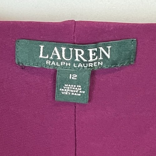 Lauren Ralph Lauren Off Shoulder Full Length Gown Size 12 NWT Evening Bridesmaid - Picture 4 of 15