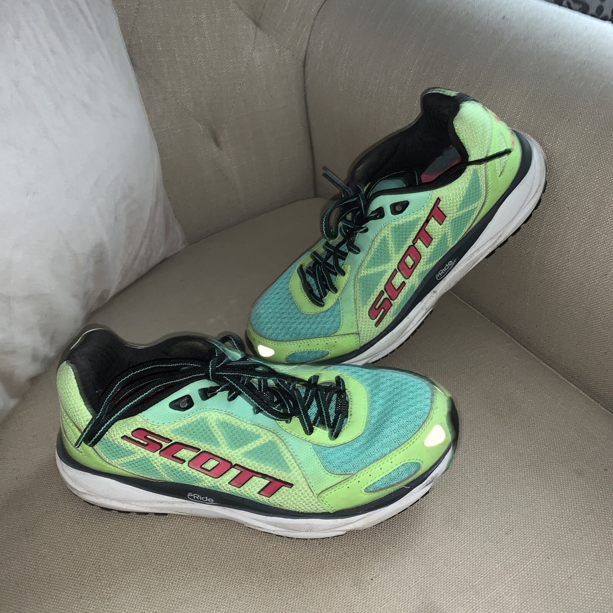 SCOTT WOMENS PALANI SUPPORT GREEN PURPLE EU SNEAKERS RUNNING SHOES