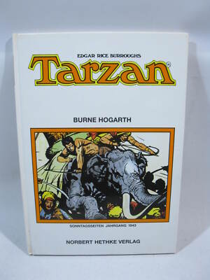 Tarzan Sonntagsseiten HC Hal Foster 1943 Hethke  im Zustand (1-2). 132991