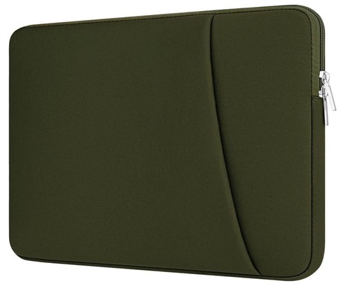 Laptop Sleeve Case with Zipper Accessory Pocket - Picture 6 of 15