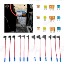 4 Types Fuse Tap Fuse Holder with MICRO2 Mini ATC ATS Low Profile Tap dapter