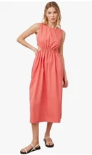 Rails Yvette Spiced Coral Cutout Dress New Size Medium