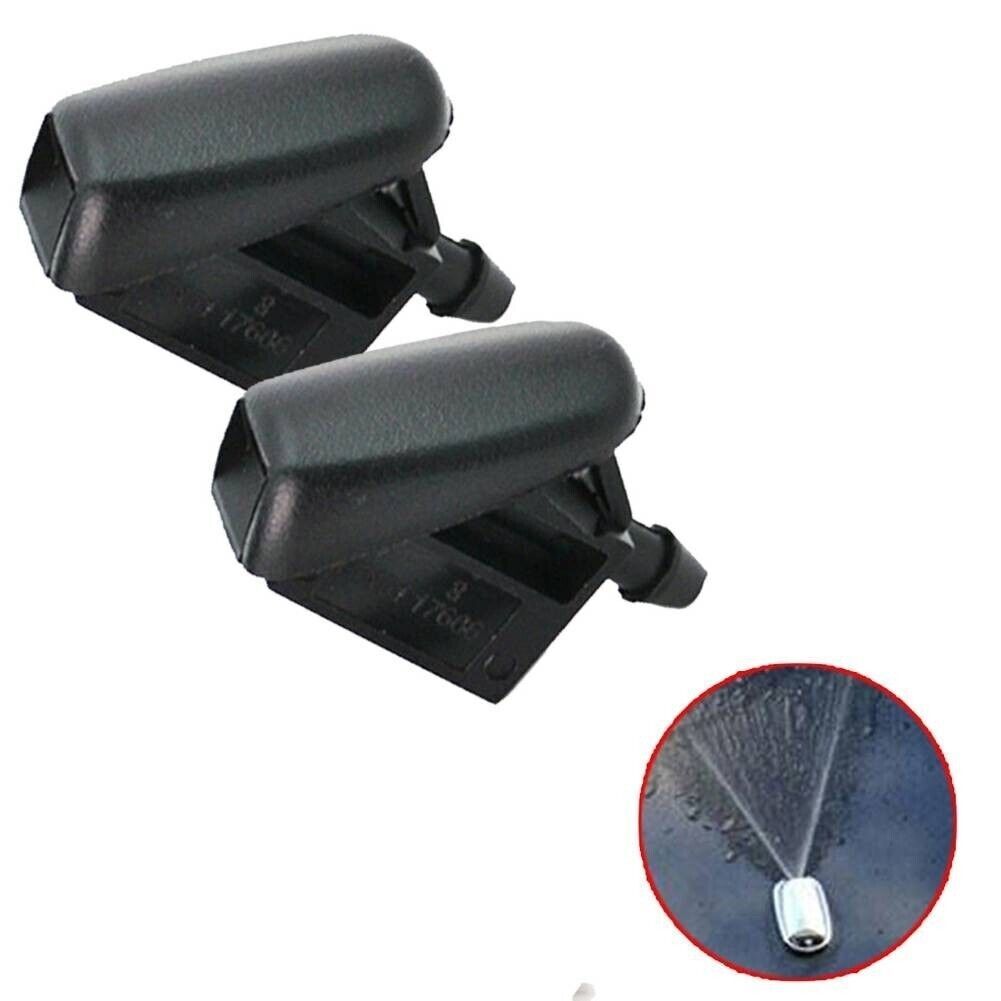 2PCS WINDSCREEN WASHER JETS SPRAY NOZZLE FITS FORD FOCUS FIESTA KA C-MAX GALAXY