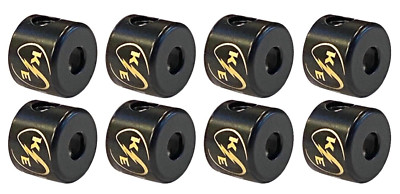(8) Pack of Straight End Caps for Kurrent Electric Solderless Guitar Patch Cable