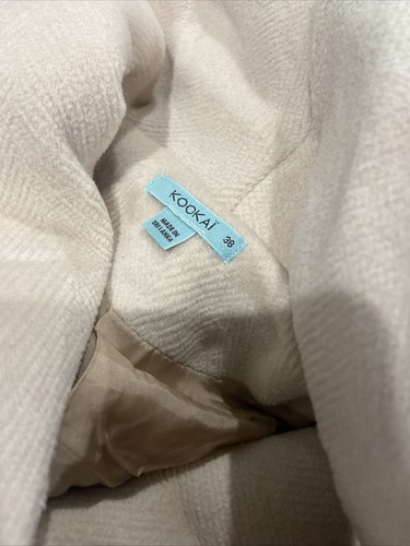 Kookai Bowery Coat Sz 38 Biscuit colour RRP $480 Free Post (j57 - Picture 7 of 8