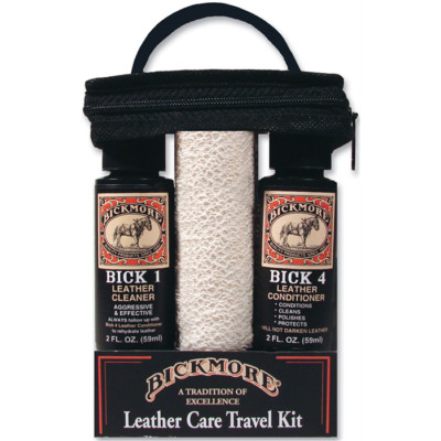 Bickmore Leather Care Travel Kit - 2 oz Bick 1 Cleaner + 2 oz Bick 4 Conditioner