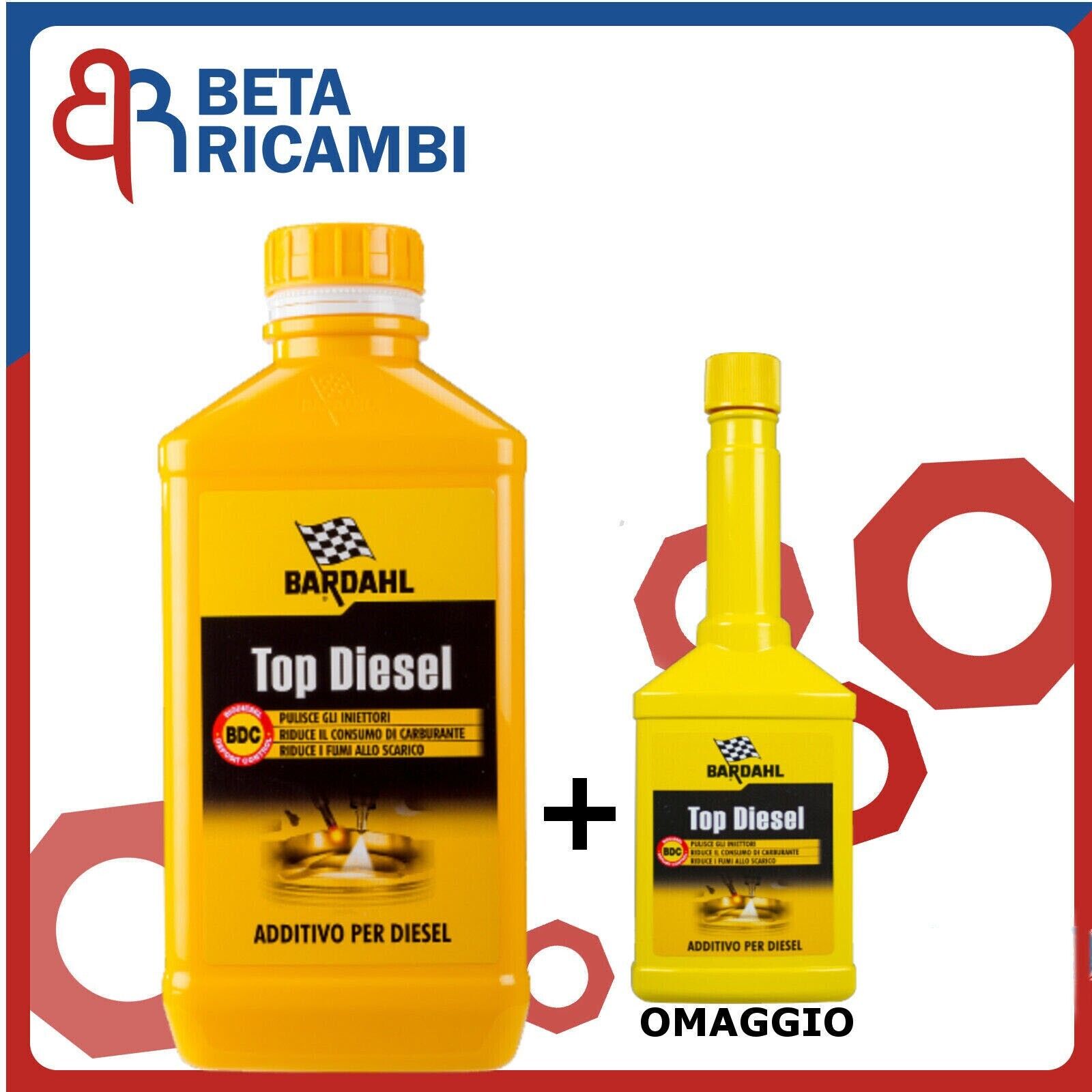 Bardahl Top Diesel 1LT Additivo Diesel Pulitore Pulizia Iniettori  Gasolio+omaggi