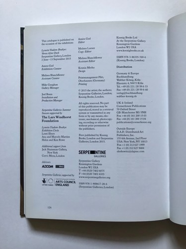 LYNETTE YIADOM-BOAKYE_VERSES AFTER DUSK_SERPENTINE GALLERIES HARDBACK 2015 - Foto 16 di 21